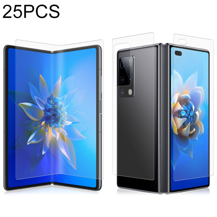 25 PCS Full Screen Protector Explosion-proof Hydrogel Film, For Samsung Galaxy Fold 5G(Main Screen) (25 PCS), For Samsung Galaxy Z Fold2 5G(Main Screen) (25 PCS), For Huawei Mate X(Inner + Rear Film) (25 PCS)                                            ...
