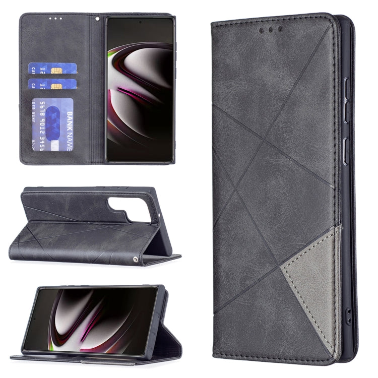 Prismatic Invisible Magnetic Horizontal Flip Phone Leather Case with Holder & Card Slots & Photo Frame, For Google Pixel 6 Pro, For Google Pixel 6, For Xiaomi Redmi Note 11 5G, For Samsung Galaxy A13 5G, For Samsung Galaxy M52 5G                       ...