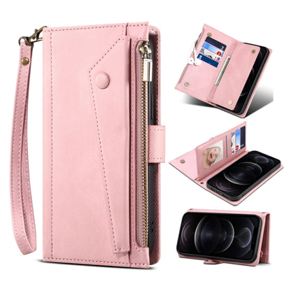 Retro Frosted Horizontal Flip Leather Phone Case with Holder & Card Slot & Wallet & Zipper Pocket & Lanyard, For Samsung Galaxy S22 5G, For Samsung Galaxy S22+ 5G, For Samsung Galaxy S22 Ultra 5G