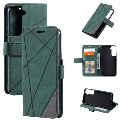 Skin Feel Splicing Horizontal Flip Leather Phone Case, For Samsung Galaxy A03s EU Version, For Samsung Galaxy A13 5G, For Samsung Galaxy S22 5G, For Samsung Galaxy S22+ 5G, For Samsung Galaxy S22 Ultra 5G