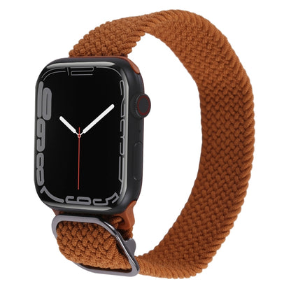 Nylon Braid Strap Watchband For Apple Watch Series, 7 45mm / 6&SE&5&4 44mm / 3&2&1 42mm
