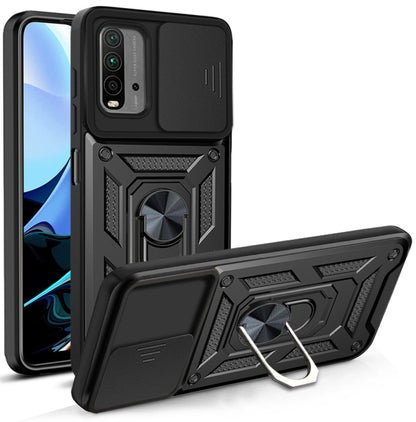 Sliding Camera Cover Design TPU+PC Phone Protective Case, For iPhone SE 2022 / SE 2020 / 8 / 7, For OPPO A5s/A7 2018/A12, For OPPO A9 2020/A5 2020, For OPPO A15 / A15s, For OPPO A74 4G, For OPPO A93 5G / A74 5G / A54 5G                                 ...