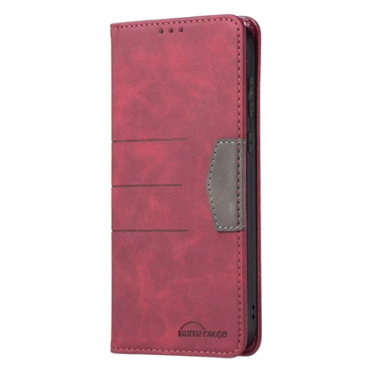 Magnetic Splicing Leather Phone Case, For Samsung Galaxy A02, For Samsung Galaxy A03s 164 Version, For Samsung Galaxy A03s 166 Version, For Samsung Galaxy A11, For Samsung Galaxy A13 5G, For Samsung Galaxy A21, For Samsung Galaxy A22 4G                ...