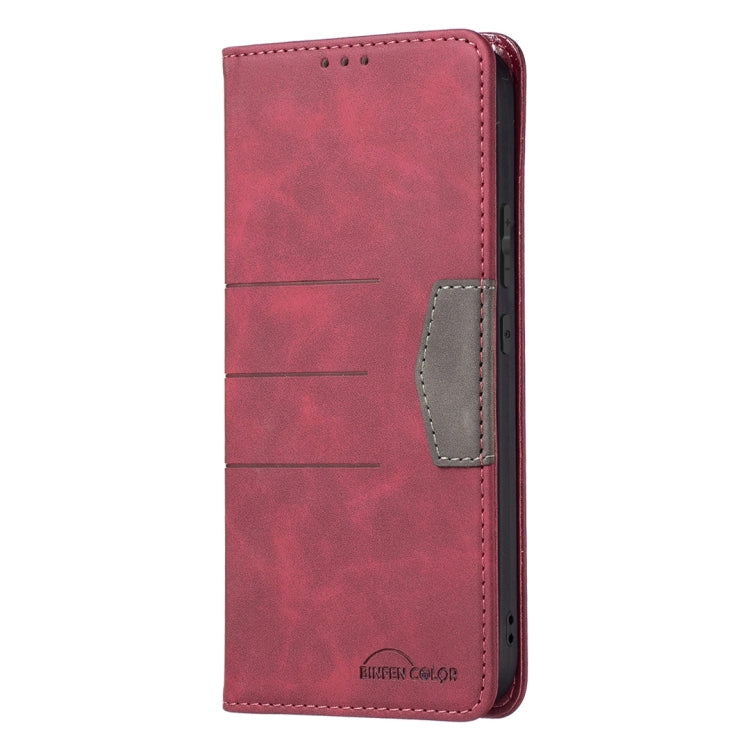 Magnetic Splicing Leather Phone Case, For Samsung Galaxy A42 5G, For Samsung Galaxy A51, For Samsung Galaxy A52, For Samsung Galaxy A71, For Samsung Galaxy A72, For Samsung Galaxy M32, For Samsung Galaxy M52 5G, For Samsung Galaxy S20 FE               ...