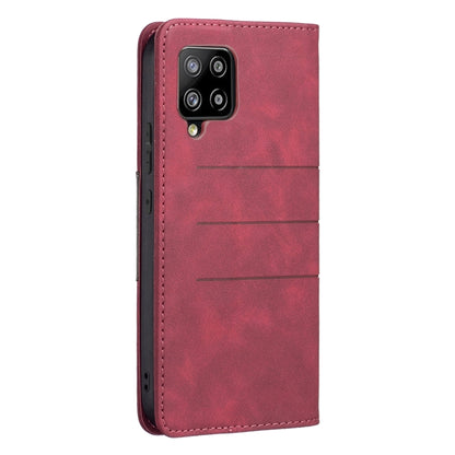 Magnetic Splicing Leather Phone Case, For Samsung Galaxy A42 5G, For Samsung Galaxy A51, For Samsung Galaxy A52, For Samsung Galaxy A71, For Samsung Galaxy A72, For Samsung Galaxy M32, For Samsung Galaxy M52 5G, For Samsung Galaxy S20 FE               ...