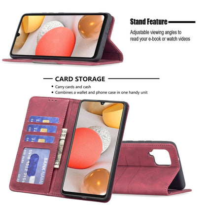 Magnetic Splicing Leather Phone Case, For Samsung Galaxy A42 5G, For Samsung Galaxy A51, For Samsung Galaxy A52, For Samsung Galaxy A71, For Samsung Galaxy A72, For Samsung Galaxy M32, For Samsung Galaxy M52 5G, For Samsung Galaxy S20 FE               ...