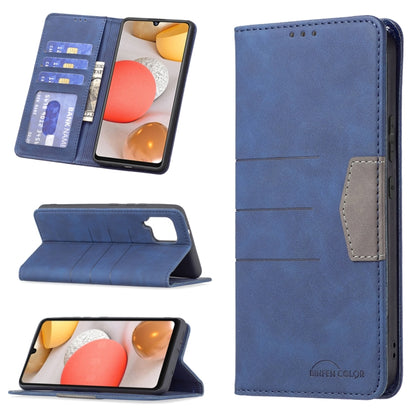 Magnetic Splicing Leather Phone Case, For Samsung Galaxy A42 5G, For Samsung Galaxy A51, For Samsung Galaxy A52, For Samsung Galaxy A71, For Samsung Galaxy A72, For Samsung Galaxy M32, For Samsung Galaxy M52 5G, For Samsung Galaxy S20 FE               ...