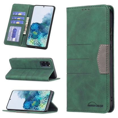 Magnetic Splicing Leather Phone Case, For Samsung Galaxy A42 5G, For Samsung Galaxy A51, For Samsung Galaxy A52, For Samsung Galaxy A71, For Samsung Galaxy A72, For Samsung Galaxy M32, For Samsung Galaxy M52 5G, For Samsung Galaxy S20 FE               ...