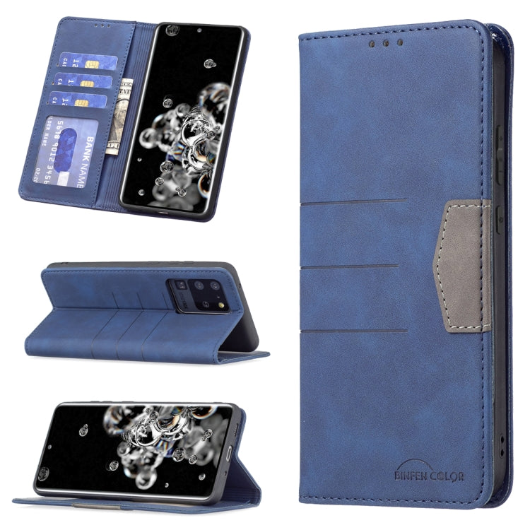 Magnetic Splicing Leather Phone Case, For Samsung Galaxy A42 5G, For Samsung Galaxy A51, For Samsung Galaxy A52, For Samsung Galaxy A71, For Samsung Galaxy A72, For Samsung Galaxy M32, For Samsung Galaxy M52 5G, For Samsung Galaxy S20 FE               ...