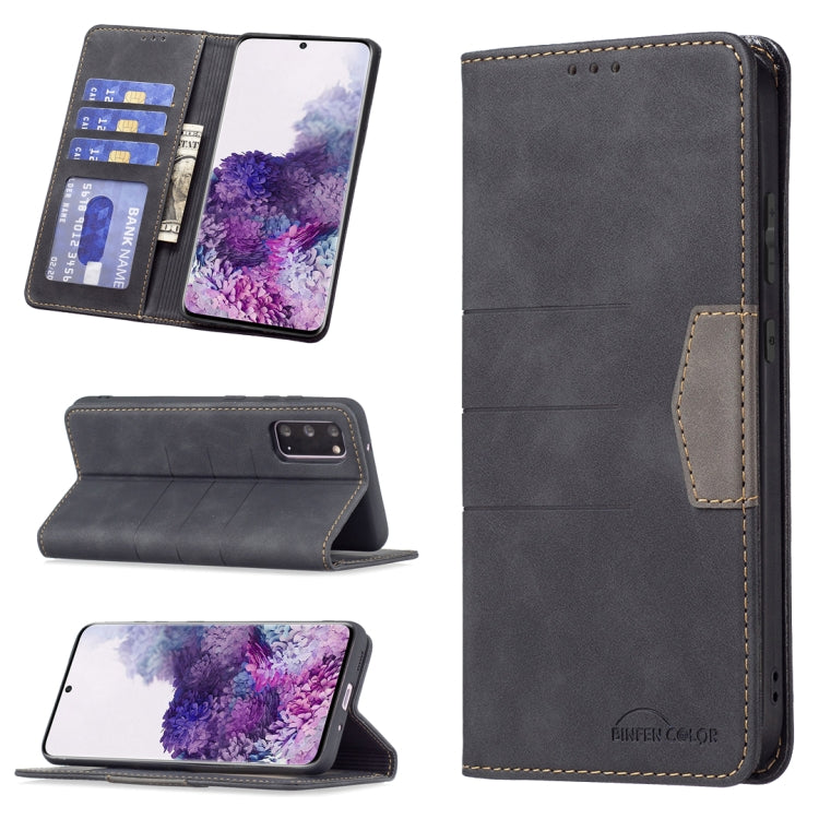 Magnetic Splicing Leather Phone Case, For Samsung Galaxy A42 5G, For Samsung Galaxy A51, For Samsung Galaxy A52, For Samsung Galaxy A71, For Samsung Galaxy A72, For Samsung Galaxy M32, For Samsung Galaxy M52 5G, For Samsung Galaxy S20 FE               ...
