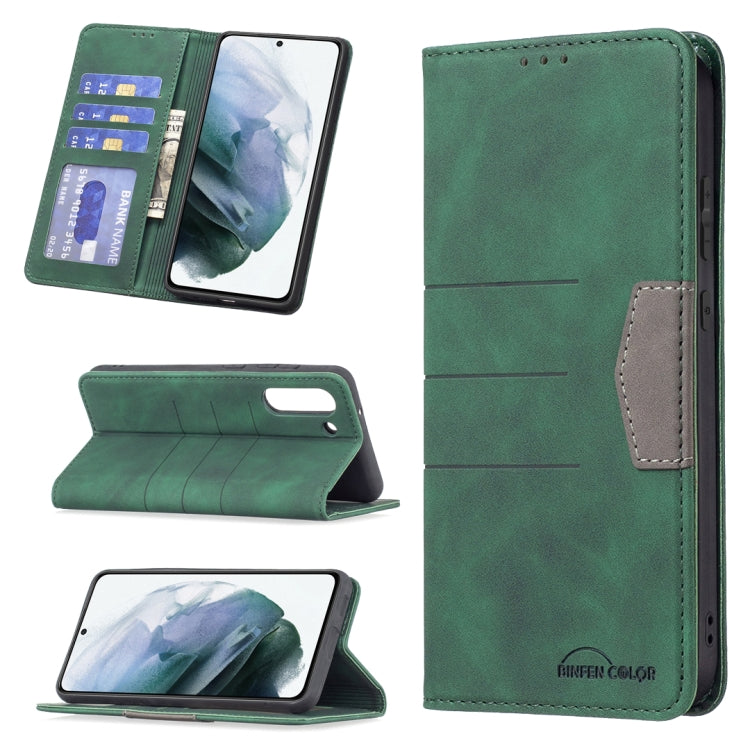 Magnetic Splicing Leather Phone Case, For Samsung Galaxy A42 5G, For Samsung Galaxy A51, For Samsung Galaxy A52, For Samsung Galaxy A71, For Samsung Galaxy A72, For Samsung Galaxy M32, For Samsung Galaxy M52 5G, For Samsung Galaxy S20 FE               ...