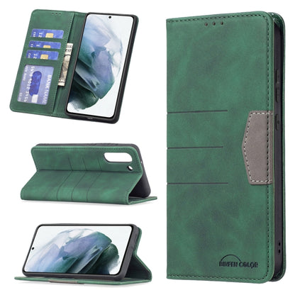 Magnetic Splicing Leather Phone Case, For Samsung Galaxy A42 5G, For Samsung Galaxy A51, For Samsung Galaxy A52, For Samsung Galaxy A71, For Samsung Galaxy A72, For Samsung Galaxy M32, For Samsung Galaxy M52 5G, For Samsung Galaxy S20 FE               ...