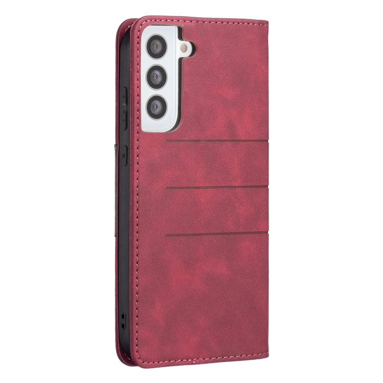 Magnetic Splicing Leather Phone Case, For Samsung Galaxy S21 5G, For Samsung Galaxy S21+ 5G, For Samsung Galaxy S21 Ultra 5G, For Samsung Galaxy S22+ 5G, For Samsung Galaxy S22 Ultra 5G, For Samsung Galaxy S22 5G