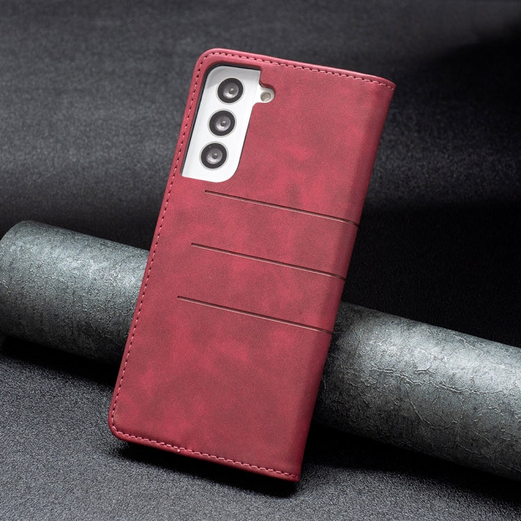 Magnetic Splicing Leather Phone Case, For Samsung Galaxy S21 5G, For Samsung Galaxy S21+ 5G, For Samsung Galaxy S21 Ultra 5G, For Samsung Galaxy S22+ 5G, For Samsung Galaxy S22 Ultra 5G, For Samsung Galaxy S22 5G