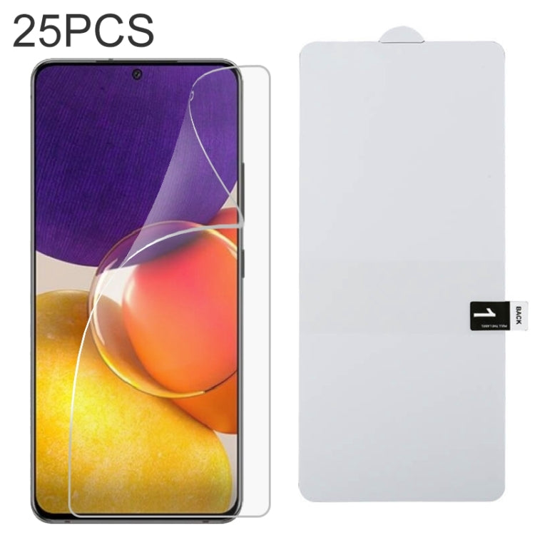 25 PCS Full Screen Protector Explosion-proof Hydrogel Film, For Samsung Galaxy A53 (25 PCS), For Huawei Enjoy 20e (25 PCS), For Samsung Galaxy A82 (25 PCS), For Huawei nova Y60 (25 PCS), For vivo Y20 2021 (25 PCS), For vivo iQOO Neo5 Lite (25 PCS)     ...