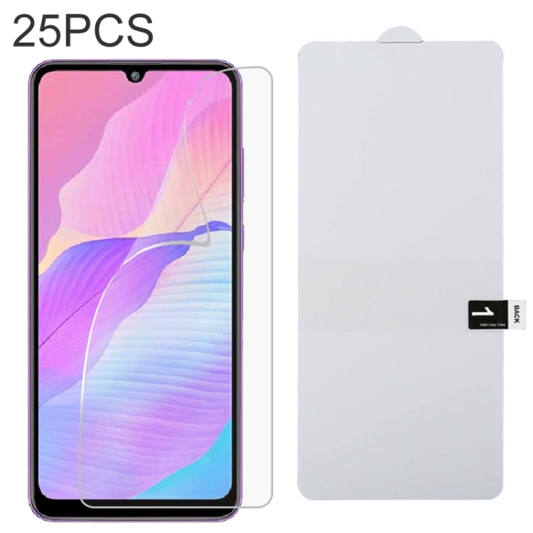 25 PCS Full Screen Protector Explosion-proof Hydrogel Film, For Samsung Galaxy A53 (25 PCS), For Huawei Enjoy 20e (25 PCS), For Samsung Galaxy A82 (25 PCS), For Huawei nova Y60 (25 PCS), For vivo Y20 2021 (25 PCS), For vivo iQOO Neo5 Lite (25 PCS)     ...