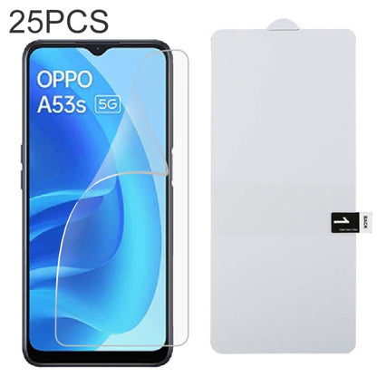 25 PCS Full Screen Protector Explosion-proof Hydrogel Film, For Samsung Galaxy A53 (25 PCS), For Huawei Enjoy 20e (25 PCS), For Samsung Galaxy A82 (25 PCS), For Huawei nova Y60 (25 PCS), For vivo Y20 2021 (25 PCS), For vivo iQOO Neo5 Lite (25 PCS)     ...