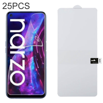 25 PCS Full Screen Protector Explosion-proof Hydrogel Film, For Samsung Galaxy A53 (25 PCS), For Huawei Enjoy 20e (25 PCS), For Samsung Galaxy A82 (25 PCS), For Huawei nova Y60 (25 PCS), For vivo Y20 2021 (25 PCS), For vivo iQOO Neo5 Lite (25 PCS)     ...