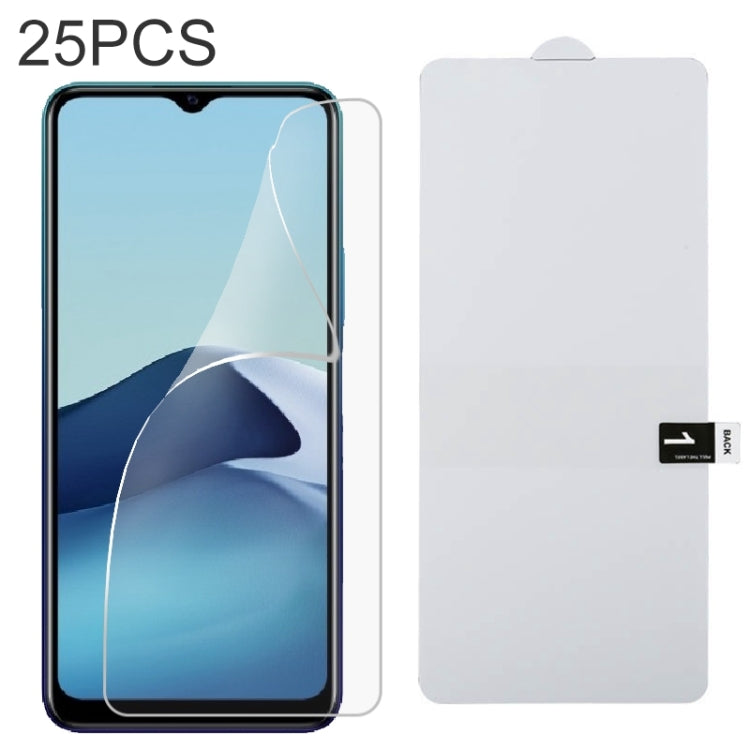 25 PCS Full Screen Protector Explosion-proof Hydrogel Film, For Samsung Galaxy A53 (25 PCS), For Huawei Enjoy 20e (25 PCS), For Samsung Galaxy A82 (25 PCS), For Huawei nova Y60 (25 PCS), For vivo Y20 2021 (25 PCS), For vivo iQOO Neo5 Lite (25 PCS)     ...