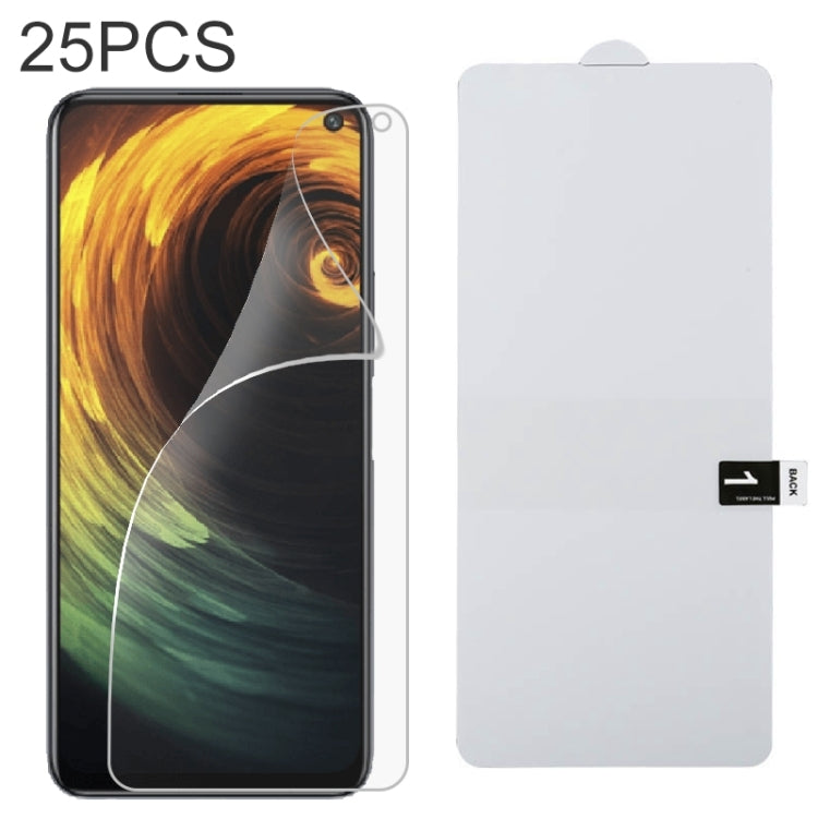 25 PCS Full Screen Protector Explosion-proof Hydrogel Film, For Samsung Galaxy A53 (25 PCS), For Huawei Enjoy 20e (25 PCS), For Samsung Galaxy A82 (25 PCS), For Huawei nova Y60 (25 PCS), For vivo Y20 2021 (25 PCS), For vivo iQOO Neo5 Lite (25 PCS)     ...