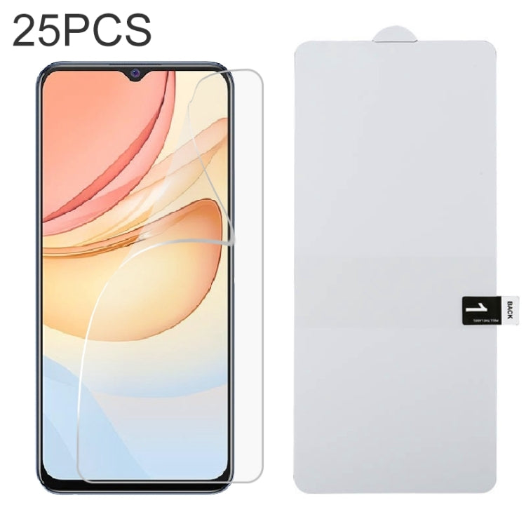 25 PCS Full Screen Protector Explosion-proof Hydrogel Film, For Samsung Galaxy A53 (25 PCS), For Huawei Enjoy 20e (25 PCS), For Samsung Galaxy A82 (25 PCS), For Huawei nova Y60 (25 PCS), For vivo Y20 2021 (25 PCS), For vivo iQOO Neo5 Lite (25 PCS)     ...