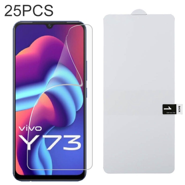 25 PCS Full Screen Protector Explosion-proof Hydrogel Film, For Samsung Galaxy A53 (25 PCS), For Huawei Enjoy 20e (25 PCS), For Samsung Galaxy A82 (25 PCS), For Huawei nova Y60 (25 PCS), For vivo Y20 2021 (25 PCS), For vivo iQOO Neo5 Lite (25 PCS)     ...