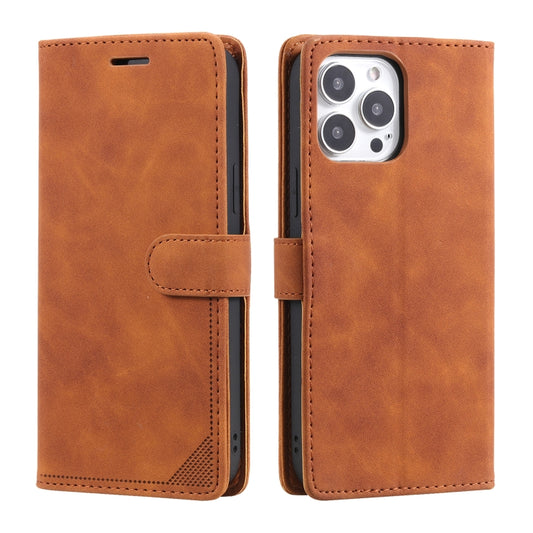 Skin Feel Anti-theft Brush Horizontal Flip Leather Phone Case, For iPhone13 Pro Max, For iPhone13 Pro, For iPhone13, For iPhone13 mini, For iPhone 12 Pro Max, For iPhone 12 / 12 Pro, For iPhone 12 mini, For iPhone 11 Pro Max, For iPhone 11 Pro