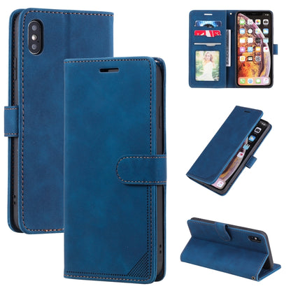 Skin Feel Anti-theft Brush Horizontal Flip Leather Phone Case, For iPhone 11, For iPhone XS Max, For iPhone XR, For iPhone X / XS, For iPhone SE 2022 / SE 2020 / 8 / 7, For iPhone 8 Plus & 7 Plus