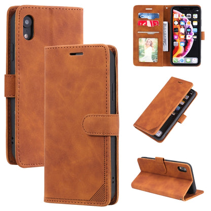 Skin Feel Anti-theft Brush Horizontal Flip Leather Phone Case, For iPhone 11, For iPhone XS Max, For iPhone XR, For iPhone X / XS, For iPhone SE 2022 / SE 2020 / 8 / 7, For iPhone 8 Plus & 7 Plus