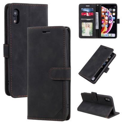 Skin Feel Anti-theft Brush Horizontal Flip Leather Phone Case, For iPhone 11, For iPhone XS Max, For iPhone XR, For iPhone X / XS, For iPhone SE 2022 / SE 2020 / 8 / 7, For iPhone 8 Plus & 7 Plus