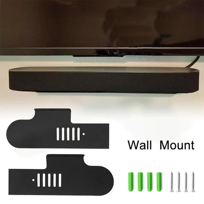 Split Sound Bar Wall-mount Bracket, For Philips CN-HTL2000 / 93 & HTL1500, For Amoi L2 / L3 / L5 / L7 / L8 / L9, For Harman/Kardon Citation Bar, For Ohayo H6 / H8, For Amoi U2 / U5 / U6 / U7, For Garinemax Speaker, For Sansui DV-91A / DV-92A           ...