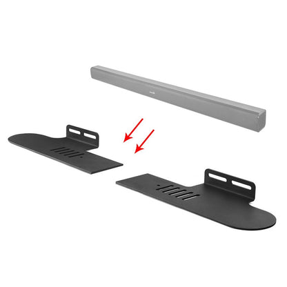 Split Sound Bar Wall-mount Bracket, For Philips CN-HTL2000 / 93 & HTL1500, For Amoi L2 / L3 / L5 / L7 / L8 / L9, For Harman/Kardon Citation Bar, For Ohayo H6 / H8, For Amoi U2 / U5 / U6 / U7, For Garinemax Speaker, For Sansui DV-91A / DV-92A           ...