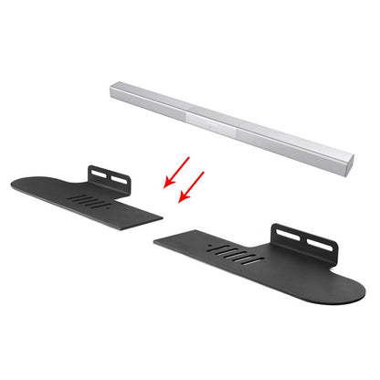 Split Sound Bar Wall-mount Bracket, For Philips CN-HTL2000 / 93 & HTL1500, For Amoi L2 / L3 / L5 / L7 / L8 / L9, For Harman/Kardon Citation Bar, For Ohayo H6 / H8, For Amoi U2 / U5 / U6 / U7, For Garinemax Speaker, For Sansui DV-91A / DV-92A           ...