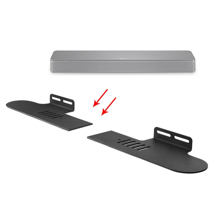 Split Sound Bar Wall-mount Bracket, For Philips CN-HTL2000 / 93 & HTL1500, For Amoi L2 / L3 / L5 / L7 / L8 / L9, For Harman/Kardon Citation Bar, For Ohayo H6 / H8, For Amoi U2 / U5 / U6 / U7, For Garinemax Speaker, For Sansui DV-91A / DV-92A           ...