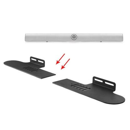 Split Sound Bar Wall-mount Bracket, For Philips CN-HTL2000 / 93 & HTL1500, For Amoi L2 / L3 / L5 / L7 / L8 / L9, For Harman/Kardon Citation Bar, For Ohayo H6 / H8, For Amoi U2 / U5 / U6 / U7, For Garinemax Speaker, For Sansui DV-91A / DV-92A           ...