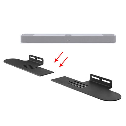 Split Sound Bar Wall-mount Bracket, For Xiaomi Redmi Speaker, For Harman/Kardon ENCHANT, For Sony HT-CT800 / HT-Z9F, For Yamaha YAS-107 / YAS-108 / YAS-109 / YAS-207 / YAS-408, For Xiaodu Soundbar, For JY AUDIO A9K, For Sony HT-MT300 / HT-S200F        ...