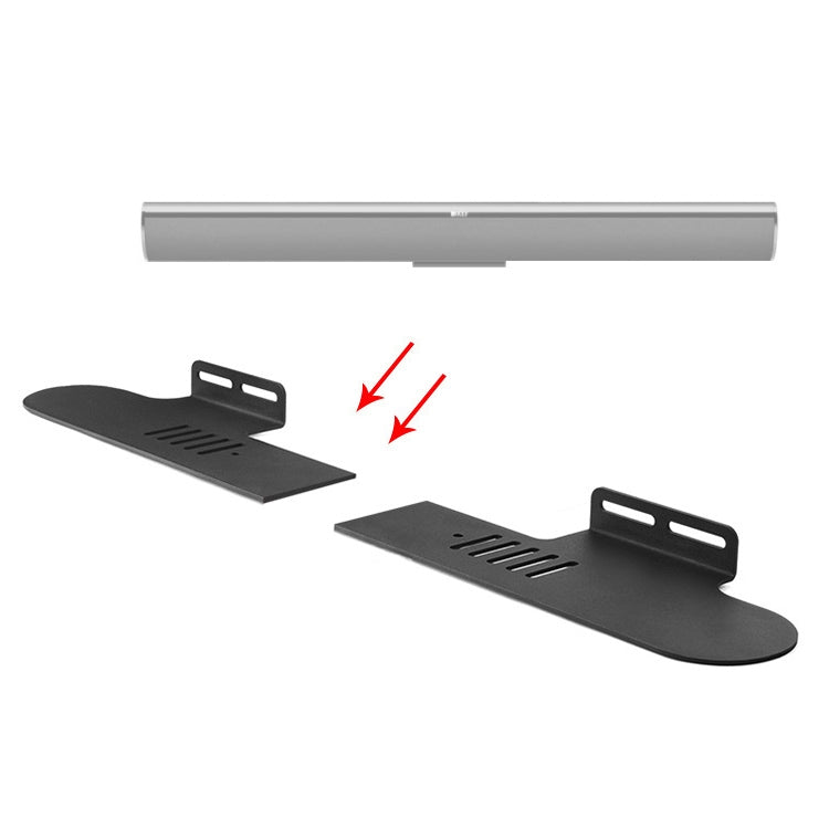 Split Sound Bar Wall-mount Bracket, For Xiaomi Redmi Speaker, For Harman/Kardon ENCHANT, For Sony HT-CT800 / HT-Z9F, For Yamaha YAS-107 / YAS-108 / YAS-109 / YAS-207 / YAS-408, For Xiaodu Soundbar, For JY AUDIO A9K, For Sony HT-MT300 / HT-S200F        ...