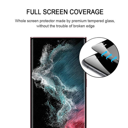 Full Glue 3D Curved Edge Screen Tempered Glass Film, For Samsung Galaxy S22 Ultra 5G (1 PC), For Samsung Galaxy S22+ 5G (1 PC), For Samsung Galaxy S22 5G (1 PC)