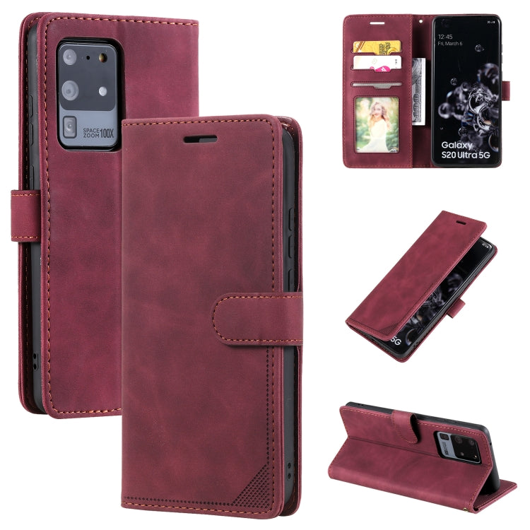 Skin Feel Anti-theft Brush Horizontal Flip Leather Phone Case, For Samsung Galaxy A72 5G / 4G, For Samsung Galaxy A21s, For Samsung Galaxy A70, For Samsung Galaxy A21, For Samsung Galaxy A12, For Samsung Galaxy S20 Ultra, For Samsung Galaxy A32 5G     ...