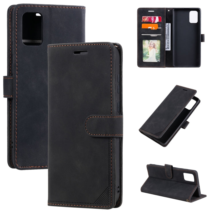 Skin Feel Anti-theft Brush Horizontal Flip Leather Phone Case, For Samsung Galaxy A71, For Samsung Galaxy A40, For Samsung Galaxy S21+ 5G, For Samsung Galaxy S21 Ultra 5G, For Samsung Galaxy Note20 Ultra, For Samsung Galaxy S20 FE                      ...