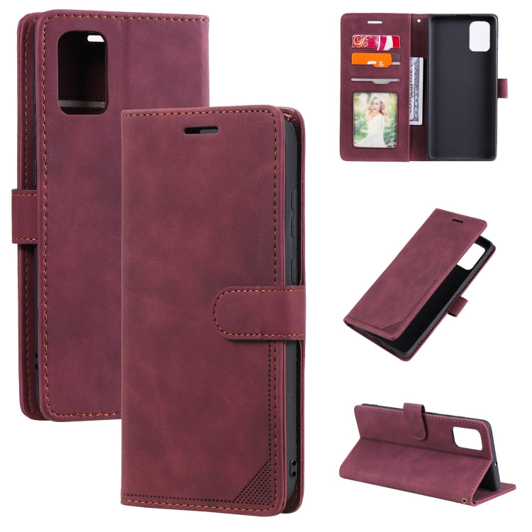 Skin Feel Anti-theft Brush Horizontal Flip Leather Phone Case, For Samsung Galaxy A71, For Samsung Galaxy A40, For Samsung Galaxy S21+ 5G, For Samsung Galaxy S21 Ultra 5G, For Samsung Galaxy Note20 Ultra, For Samsung Galaxy S20 FE                      ...