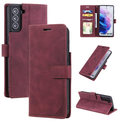 Skin Feel Anti-theft Brush Horizontal Flip Leather Phone Case, For Samsung Galaxy A71, For Samsung Galaxy A40, For Samsung Galaxy S21+ 5G, For Samsung Galaxy S21 Ultra 5G, For Samsung Galaxy Note20 Ultra, For Samsung Galaxy S20 FE                      ...