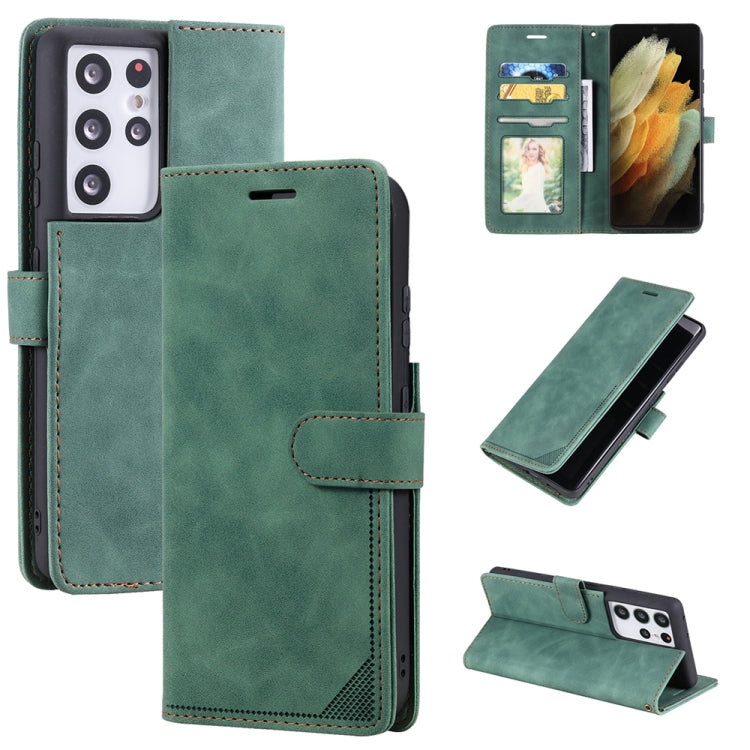 Skin Feel Anti-theft Brush Horizontal Flip Leather Phone Case, For Samsung Galaxy A71, For Samsung Galaxy A40, For Samsung Galaxy S21+ 5G, For Samsung Galaxy S21 Ultra 5G, For Samsung Galaxy Note20 Ultra, For Samsung Galaxy S20 FE                      ...