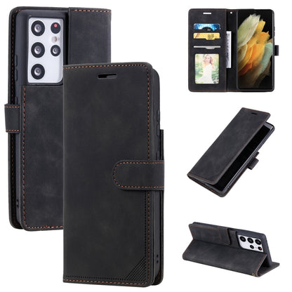 Skin Feel Anti-theft Brush Horizontal Flip Leather Phone Case, For Samsung Galaxy A71, For Samsung Galaxy A40, For Samsung Galaxy S21+ 5G, For Samsung Galaxy S21 Ultra 5G, For Samsung Galaxy Note20 Ultra, For Samsung Galaxy S20 FE                      ...