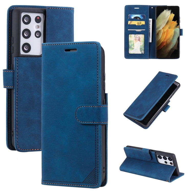 Skin Feel Anti-theft Brush Horizontal Flip Leather Phone Case, For Samsung Galaxy A71, For Samsung Galaxy A40, For Samsung Galaxy S21+ 5G, For Samsung Galaxy S21 Ultra 5G, For Samsung Galaxy Note20 Ultra, For Samsung Galaxy S20 FE                      ...