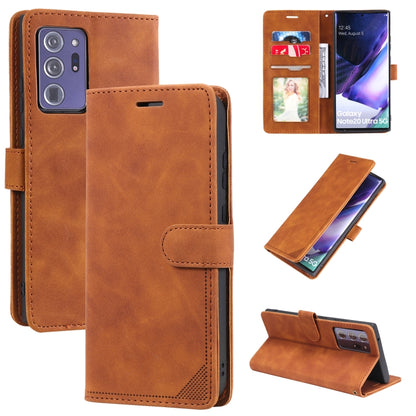 Skin Feel Anti-theft Brush Horizontal Flip Leather Phone Case, For Samsung Galaxy A71, For Samsung Galaxy A40, For Samsung Galaxy S21+ 5G, For Samsung Galaxy S21 Ultra 5G, For Samsung Galaxy Note20 Ultra, For Samsung Galaxy S20 FE                      ...