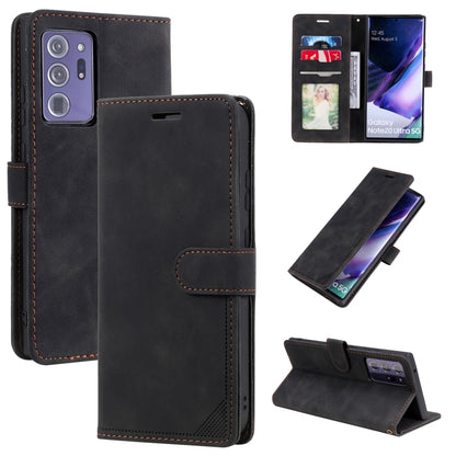 Skin Feel Anti-theft Brush Horizontal Flip Leather Phone Case, For Samsung Galaxy A71, For Samsung Galaxy A40, For Samsung Galaxy S21+ 5G, For Samsung Galaxy S21 Ultra 5G, For Samsung Galaxy Note20 Ultra, For Samsung Galaxy S20 FE                      ...