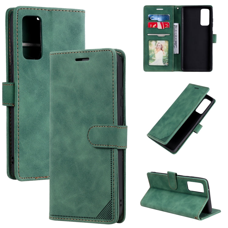 Skin Feel Anti-theft Brush Horizontal Flip Leather Phone Case, For Samsung Galaxy A71, For Samsung Galaxy A40, For Samsung Galaxy S21+ 5G, For Samsung Galaxy S21 Ultra 5G, For Samsung Galaxy Note20 Ultra, For Samsung Galaxy S20 FE                      ...