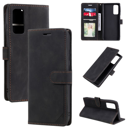 Skin Feel Anti-theft Brush Horizontal Flip Leather Phone Case, For Samsung Galaxy A71, For Samsung Galaxy A40, For Samsung Galaxy S21+ 5G, For Samsung Galaxy S21 Ultra 5G, For Samsung Galaxy Note20 Ultra, For Samsung Galaxy S20 FE                      ...