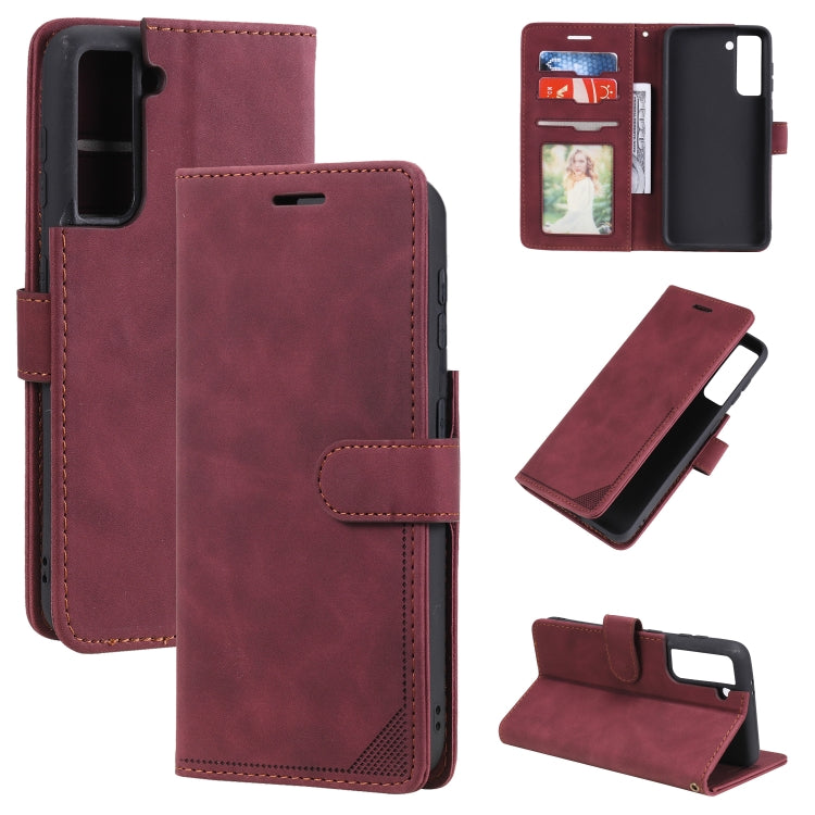 Skin Feel Anti-theft Brush Horizontal Flip Leather Phone Case, For Samsung Galaxy A71, For Samsung Galaxy A40, For Samsung Galaxy S21+ 5G, For Samsung Galaxy S21 Ultra 5G, For Samsung Galaxy Note20 Ultra, For Samsung Galaxy S20 FE                      ...